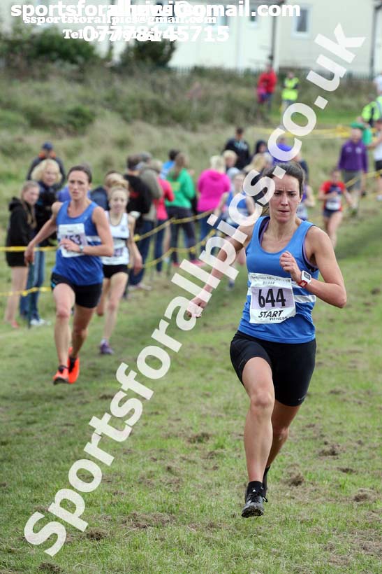 Senior womens Start Fitness North Eastern Harriers League, Wrekenton, Gateshead. Photo:  David T. Hewitson/Sports for All Pics